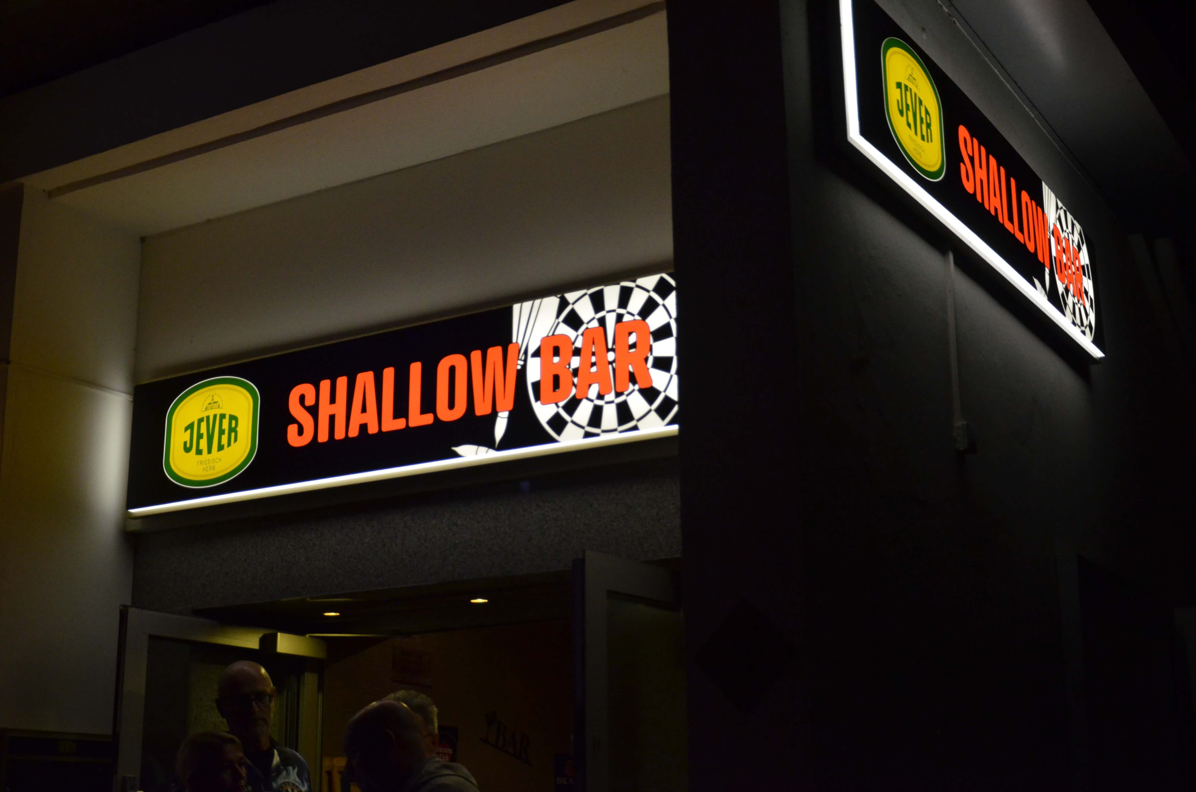 Vorschau der Shallow Bar Website — shallow-whv.de